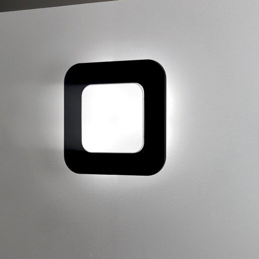 Frame piccola nero flu (E27) - Plafoniera da soffitto - NOIDESIGN