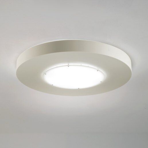 Circle 100 beige flu - Plafoniera da soffitto - NOIDESIGN