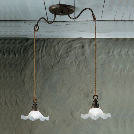 LARIN PS - 2 LUCI - Lampadario, sospensione - FRATELLI BRAGA