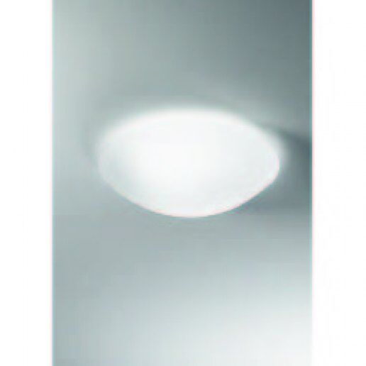Opalmoon diam. 30cm vetro satinato bianco - Plafoniera moderna - ALBANI LIGHTING