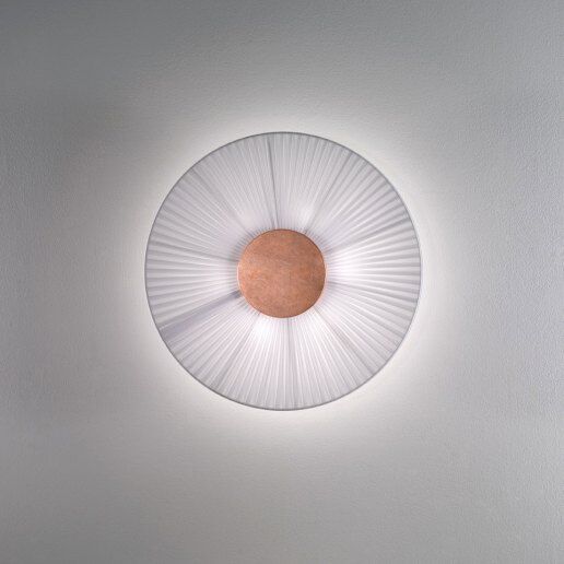 Bellis foglia rame (nero) E14 - Plafoniera da soffitto - NOIDESIGN