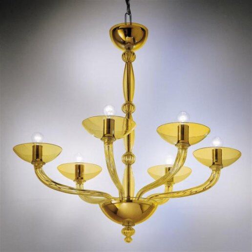 NINFEA  6 luci - Lampadario, Sospensione - AV MAZZEGA