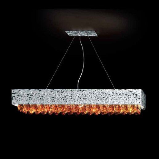 Magma 0452/s110 rosso - Lampadario, Sospensione - PATRIZIA VOLPATO