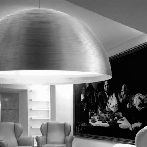 PANDORA 1/2 LED bianco Ø 90 - Lampadari e sospensioni - MICRON ILLUMINAZIONI