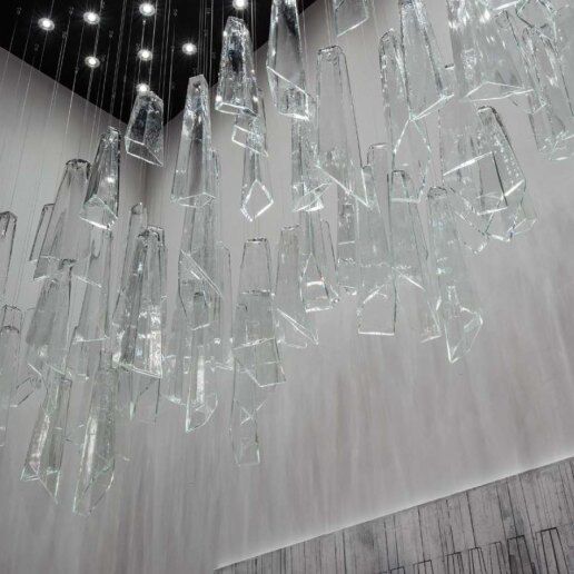 Crypto 291/s1 azzurro - Lampadario, sospensione - PATRIZIA VOLPATO