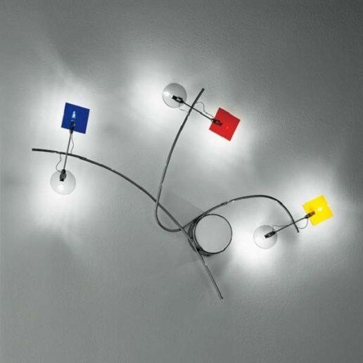 BARCELONA 6 luci - Lampada da parete, Applique - SILLUX