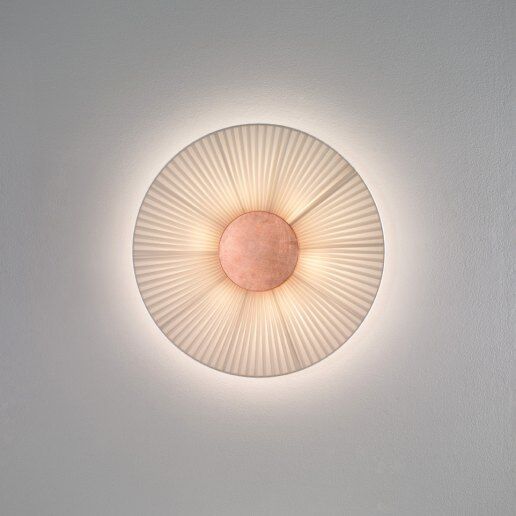 Bellis grande foglia rame (bianco) LED - Plafoniera da soffitto - NOIDESIGN