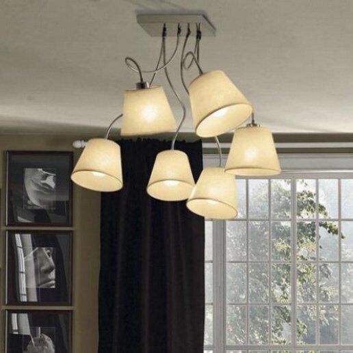 SOFT MEDIA 6 LUCE - Plafoniera da soffitto - ILLUMINANDO