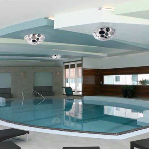 Sfera 0510/pl50 (cromo) - Plafoniera moderna - PATRIZIA VOLPATO