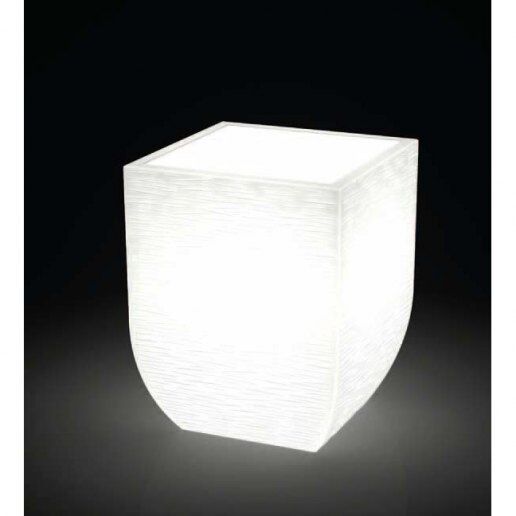 Kit 'Salentino rustico 60' + 'kit illuminazione' - Vaso per esterno design - KLORIS VASI D'ARREDO
