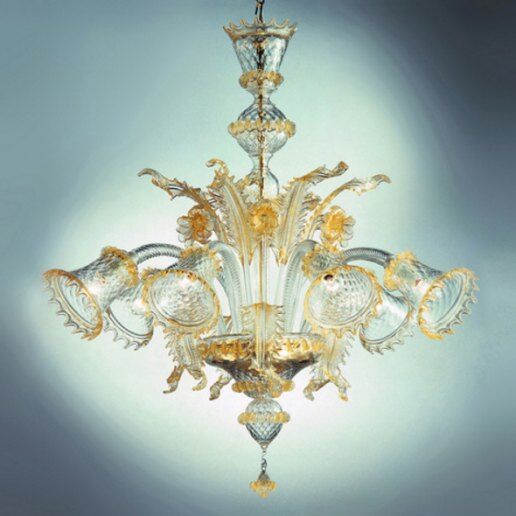 CA' VENIER 6 luci - Lampadario, Sospensione - AV MAZZEGA