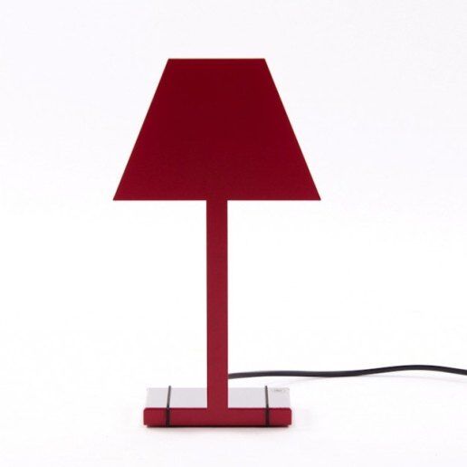 2.D Living Rosso - Lampada da tavolo - CAOSCREO