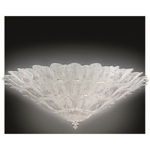 Graniglia diam. 70cm vetro granigliato - applique classica - ALBANI LIGHTING
