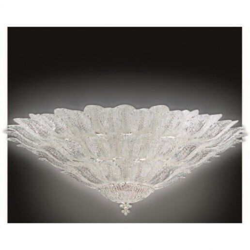 Graniglia diam. 70cm vetro granigliato - applique classica - ALBANI LIGHTING