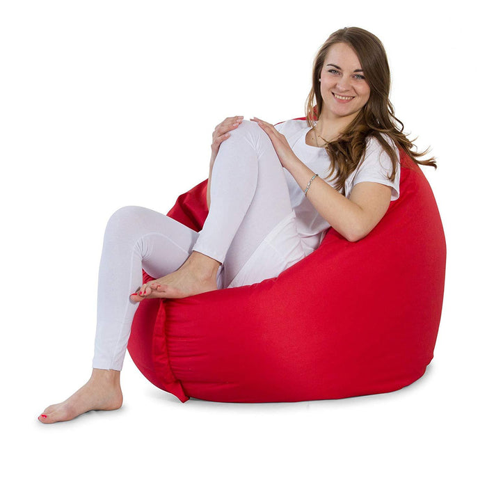 Pouf Cuscino Rotondo Macarons in tessuto Samba per esterno e per interno diam: 135 cm x  H: 35cm