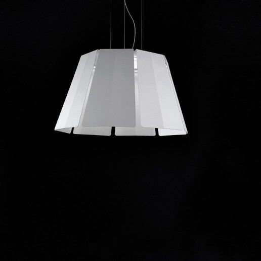 Corolla grande bianco-bianco (rosso) - Lampadario, sospensione - NOIDESIGN