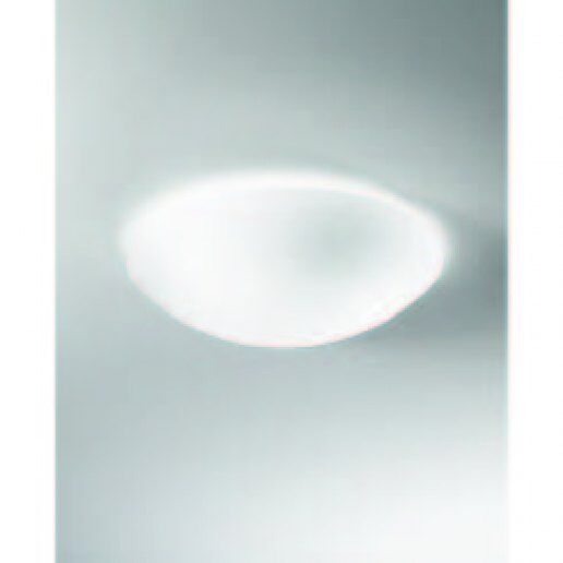 Opalmoon diam. 36cm vetro satinato bianco - Plafoniera moderna - ALBANI LIGHTING