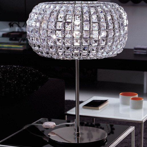 Nashira LG nichel - Lampada da tavolo - MARCHETTI ILLUMINAZIONE