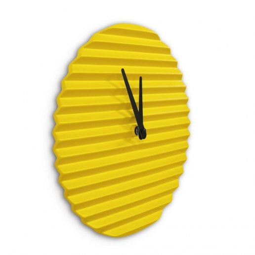 WaveCLOCK Yellow - Orologio da Parete - Sabrina Fossi Design