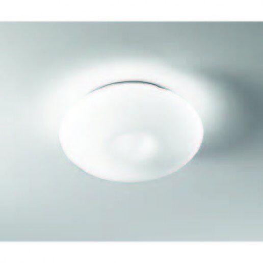 Opalmoon diam. 35cm vetro satinato bianco - Plafoniera moderna - ALBANI LIGHTING