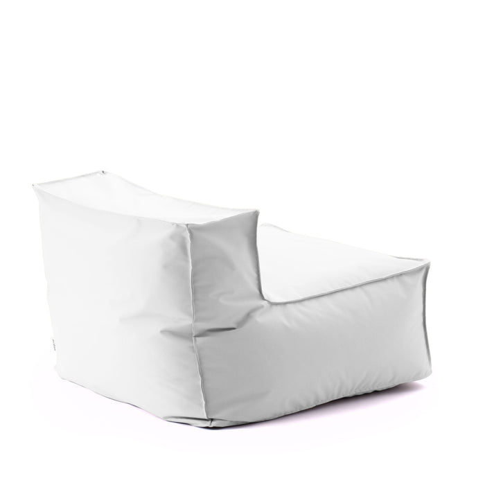 Pouf poltrona 1 posto Deluz per esterno in tessuto poliestere Samba dim: 98x98x65 cm