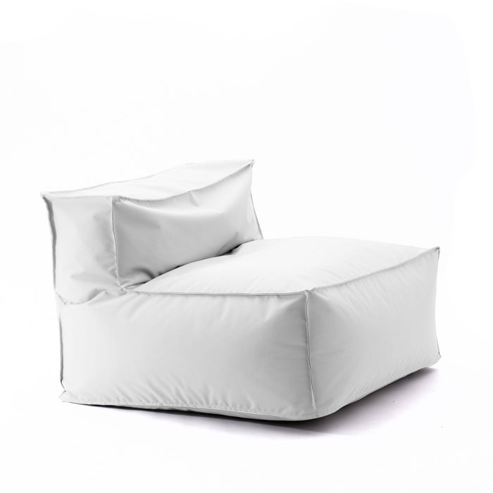 Pouf poltrona 1 posto Deluz per esterno in tessuto poliestere Samba dim: 98x98x65 cm