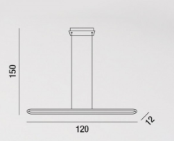 Circuit - lampada a sospensione - Perenz