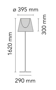 KTribe Floor - lampada da pavimento - Flos