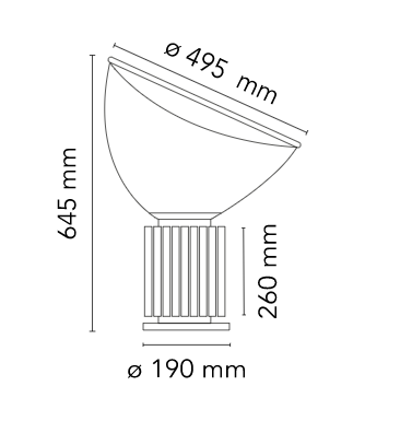 Taccia - lampada a muro - Flos