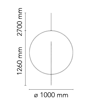 Overlap Suspension - lampada a sospensione -  Flos