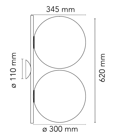 IC Lights - lampada a muro - Flos
