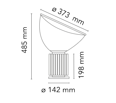Taccia - lampada a muro - Flos