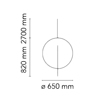 Overlap Suspension - lampada a sospensione -  Flos