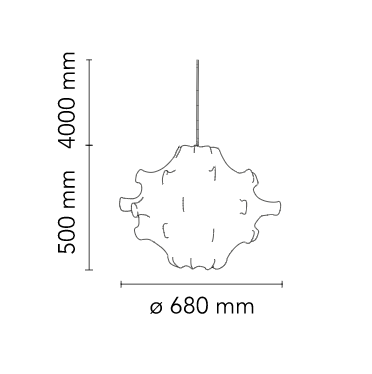 Taraxacum 1 -lampada a sospensione- Flos