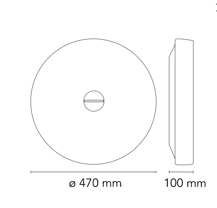 Button HL- lampada a muro - Flos
