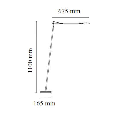 Kelvin led floor - lampada da terra - Flos