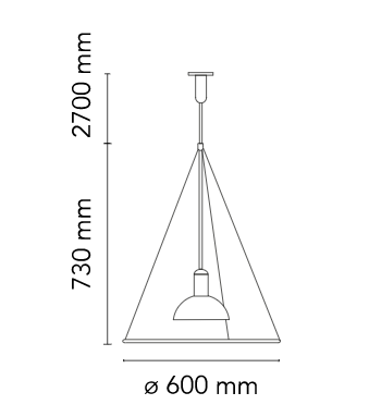 Frisbi - lampada da soffitto - Flos