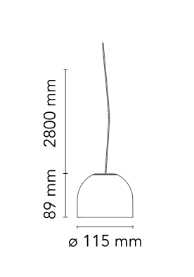 Wan -lampada a sospensione- Flos