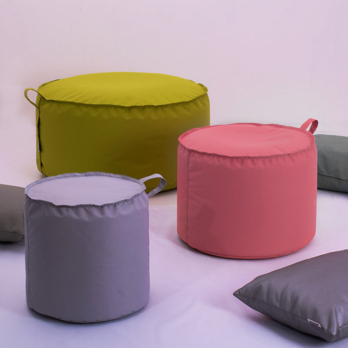 Avalon Pouf Tea Poltrona cilindro in tessuto tecnico antistrappo per interno