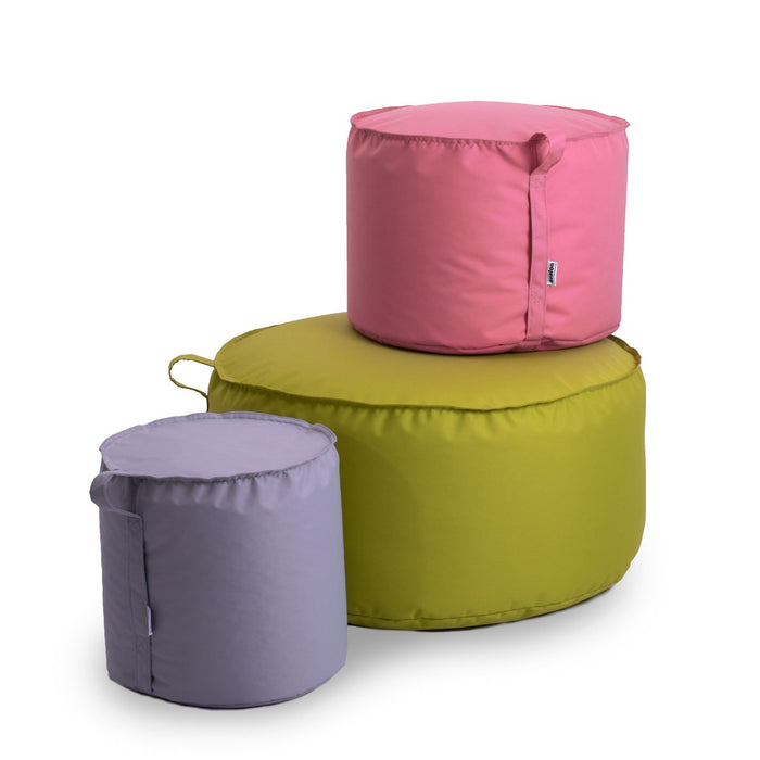 Avalon Pouf Tea Poltrona cilindro in tessuto tecnico antistrappo per interno