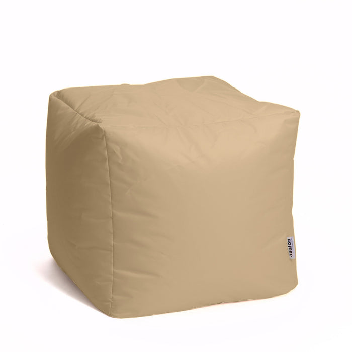 Avalon Pouf Poltrona Cubo Jive Made in Italy di dimensioni 50x50x H 45 cm