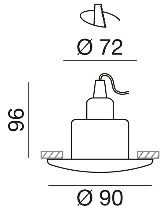 Indra - Faretto - GEA LUCE