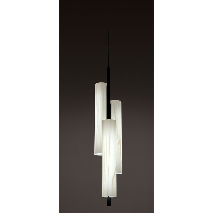 Black Note Triplet- lampadario a sospensione - LZF LAMPS