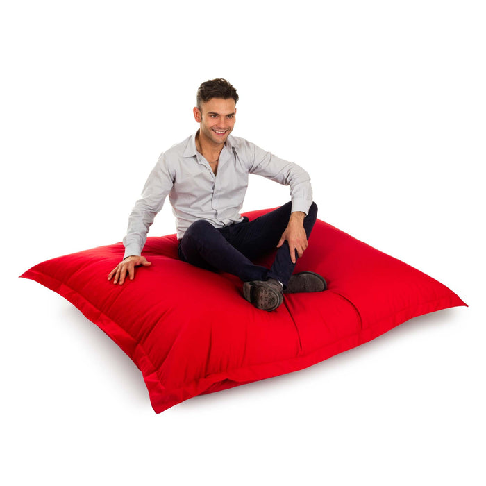 Avalon Pouf Cuscino XXL Sfoderabile Soloacryl Tessuto Tropicale Imbottito Dimensioni 140x175 cm
