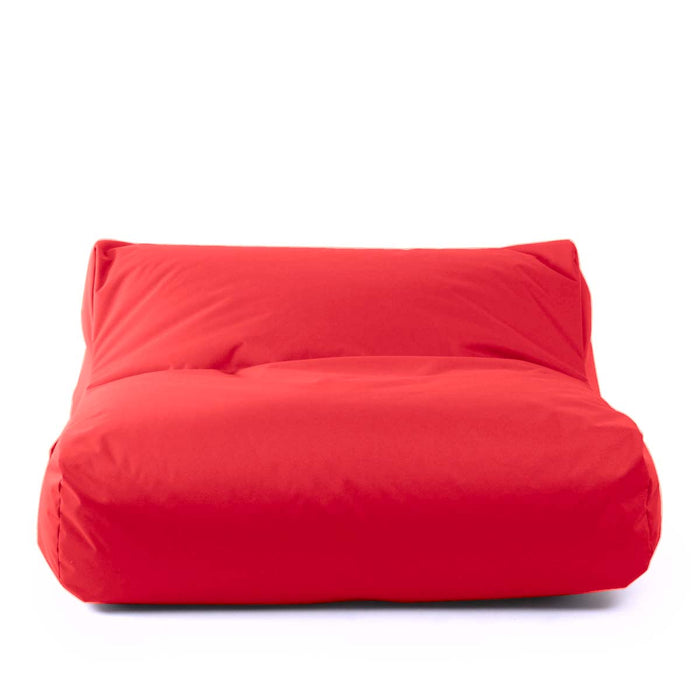 Pouf poltrona matrimoniale doppia XL Gaia in tessuto Samba per esterno e per interno Dim: 125x120 cm