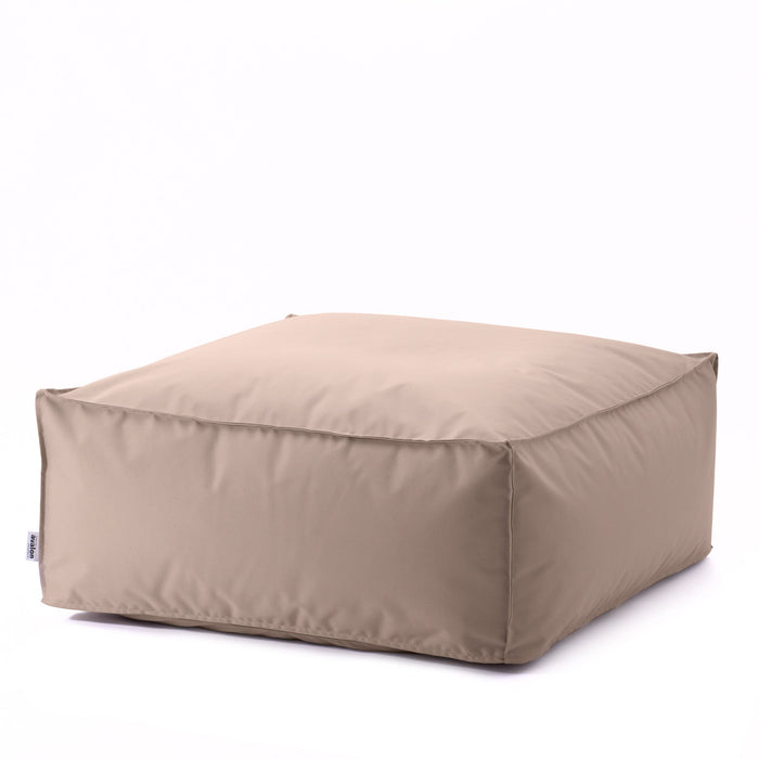 Pouf Deluz per esterno in tessuto poliestere Samba dim: 98x98x40 cm