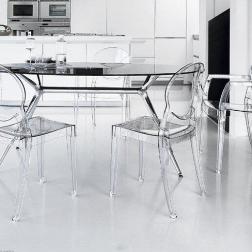 Igloo Chair Sedia Design Scab Design - Trasparente Ignifuga