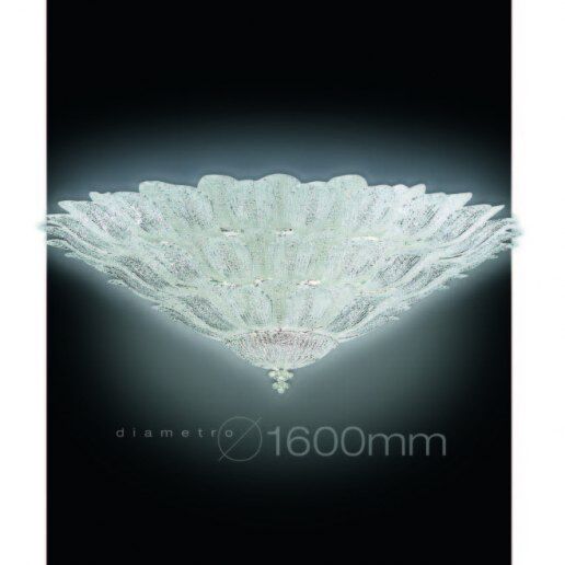 Graniglia diam. 160cm vetro granigliato - applique classica - ALBANI LIGHTING