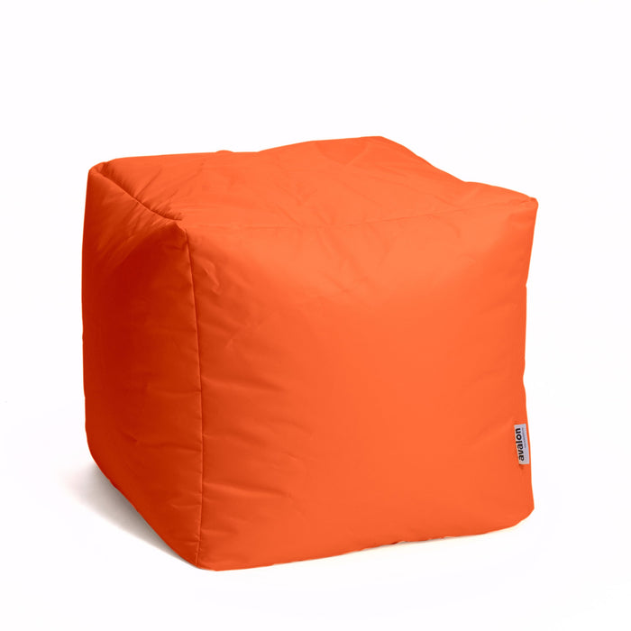 Avalon Pouf Poltrona Cubo Jive Made in Italy di dimensioni 50x50x H 45 cm