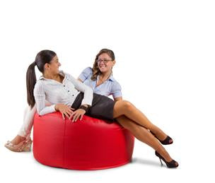 Pouf DISCO 100 Similpelle Mamba Trendy Imbottito - Avalon